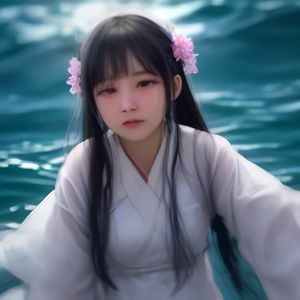 年轻女性测试员手持手机在办公桌前进行内容体验测试的照片